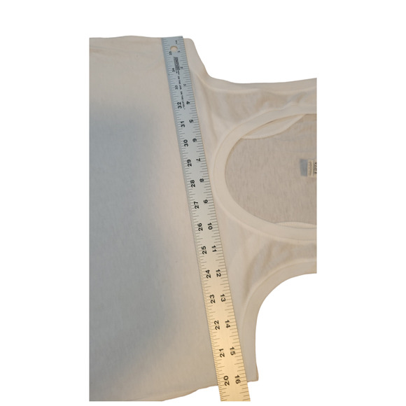 Lot of‎ 2 Small Racerback Tank Tops Sleeveless Shirts 1Red/ 1 White - Picture 11 of 11